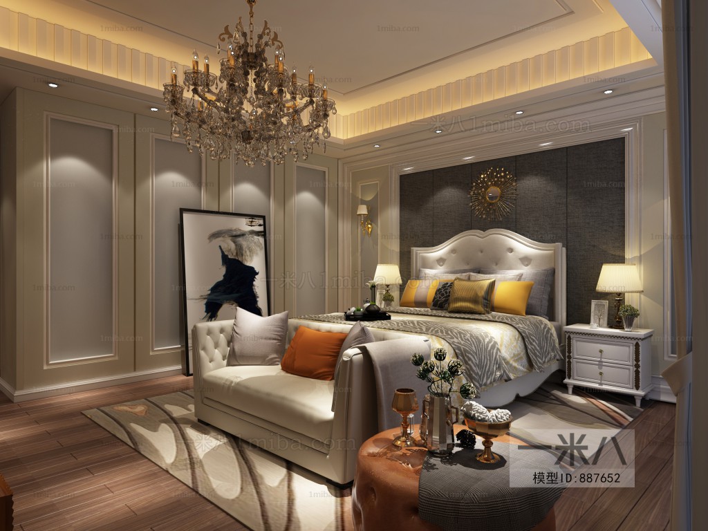 European Style Bedroom