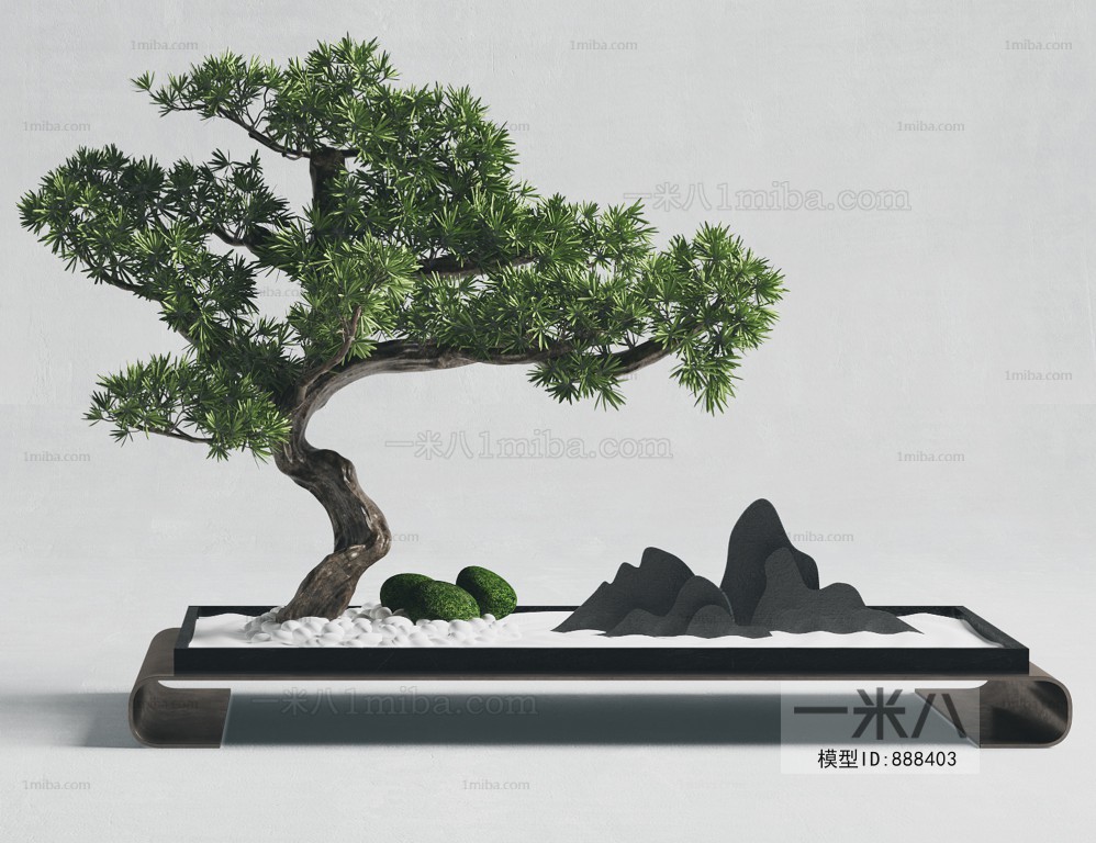 New Chinese Style Bonsai