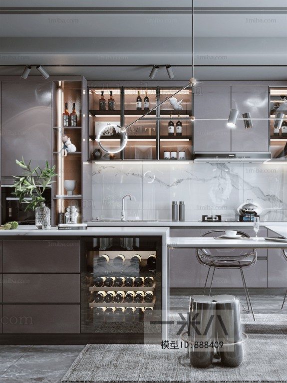 Modern Open Kitchen