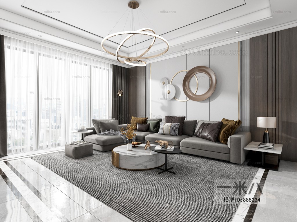 Modern A Living Room