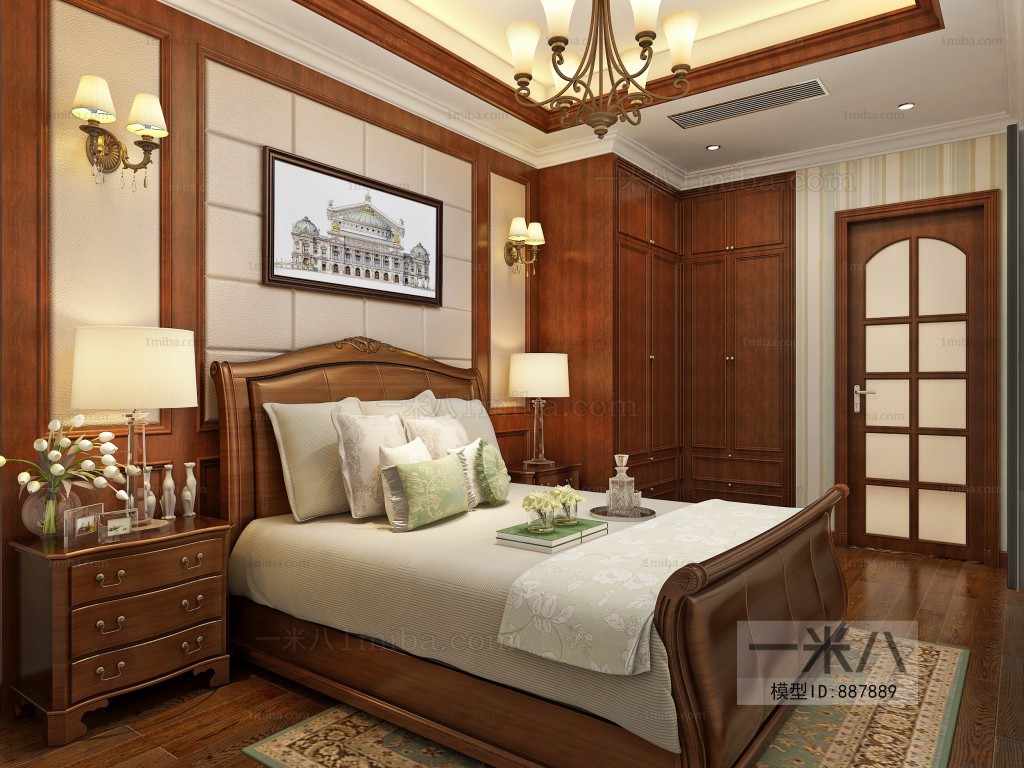 American Style Bedroom