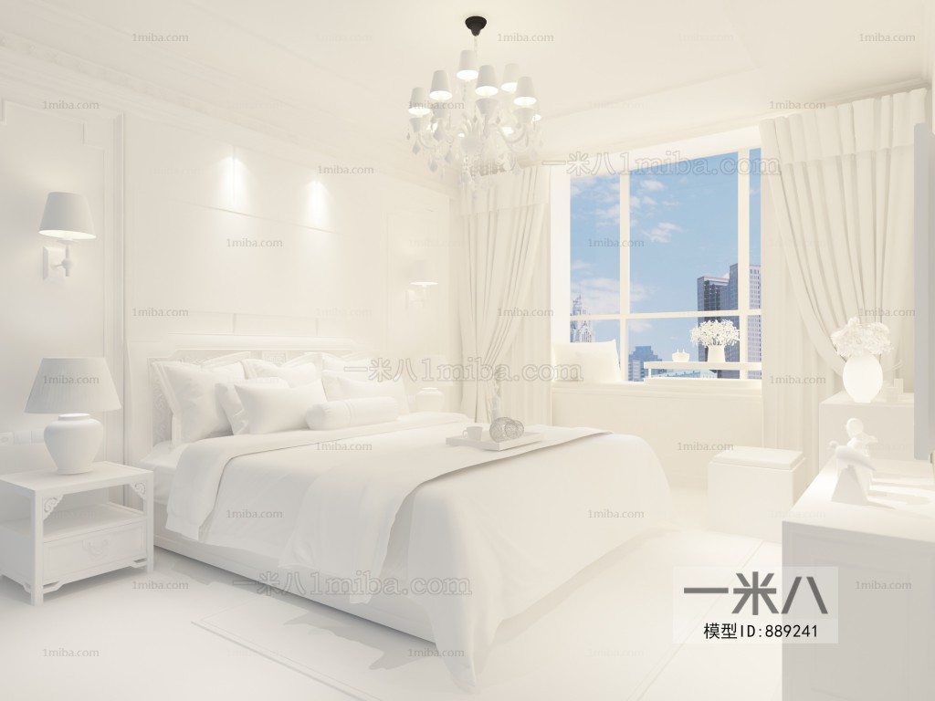 New Chinese Style Bedroom