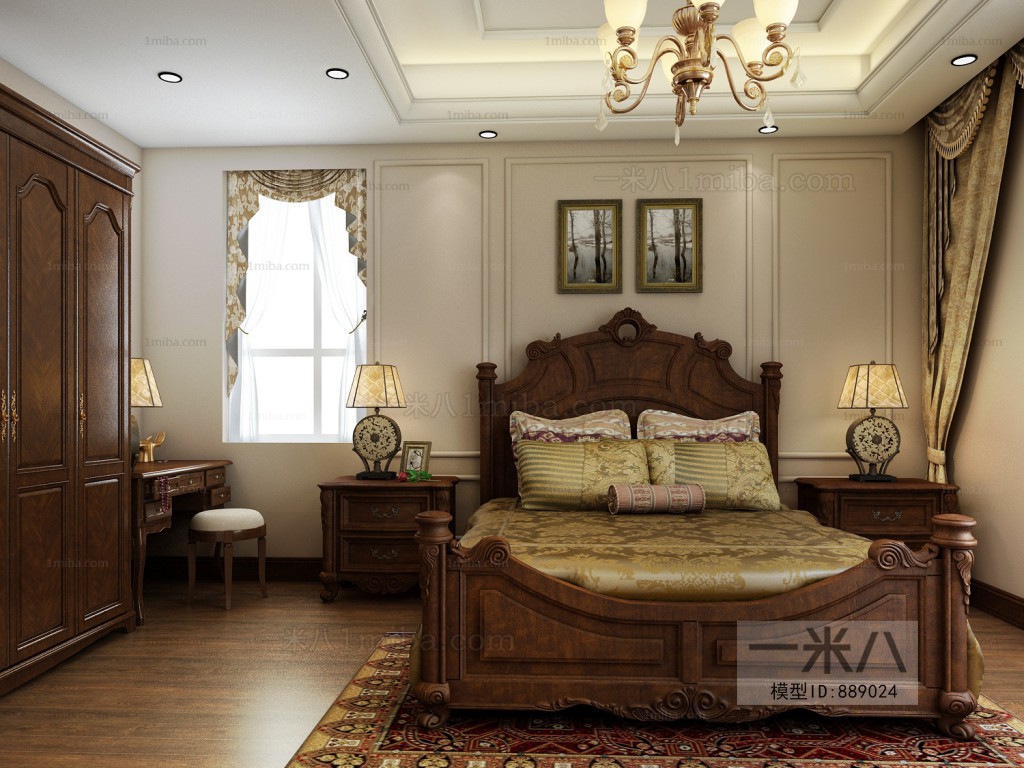 European Style Bedroom