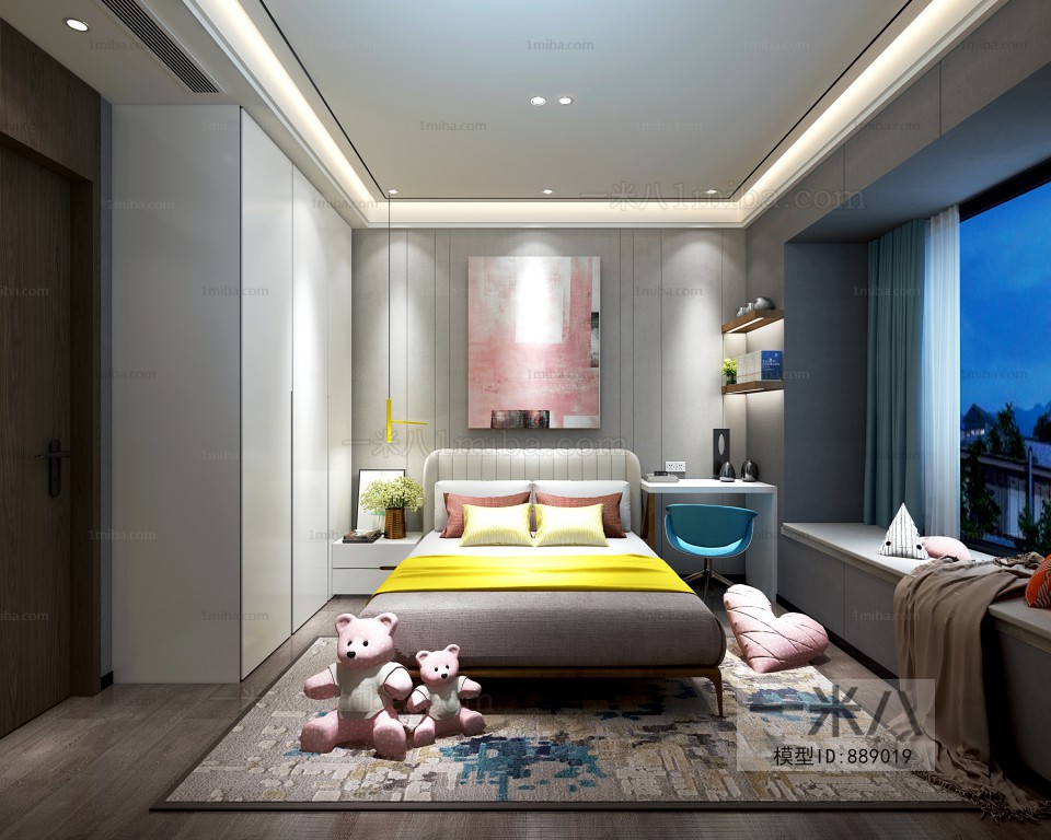 Modern Girl's Room Daughter's Room