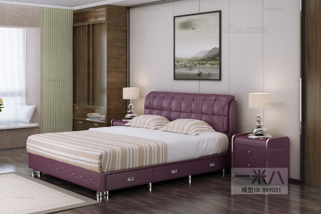 Modern Double Bed