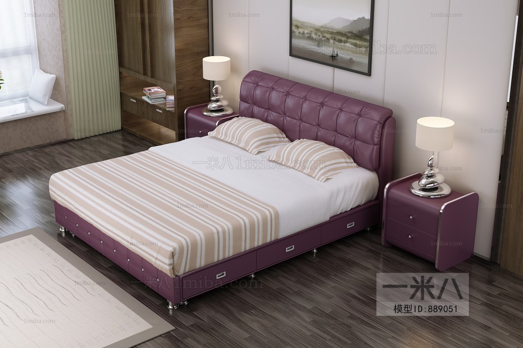 Modern Double Bed