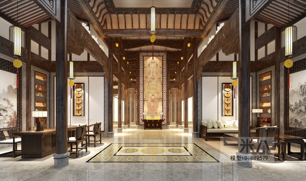 Chinese Style Lobby Hall