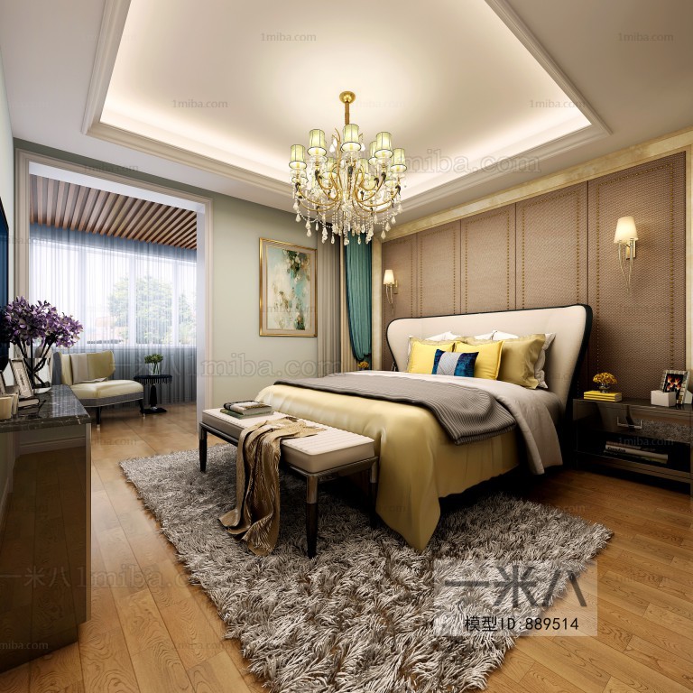 European Style Bedroom