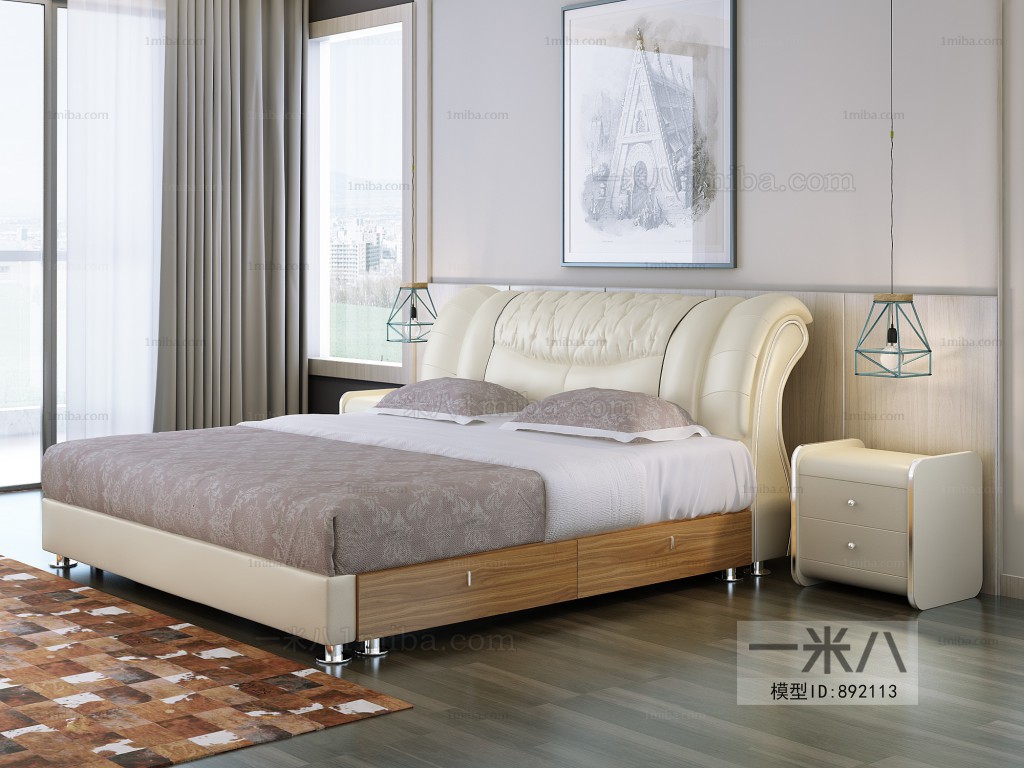 Modern Double Bed