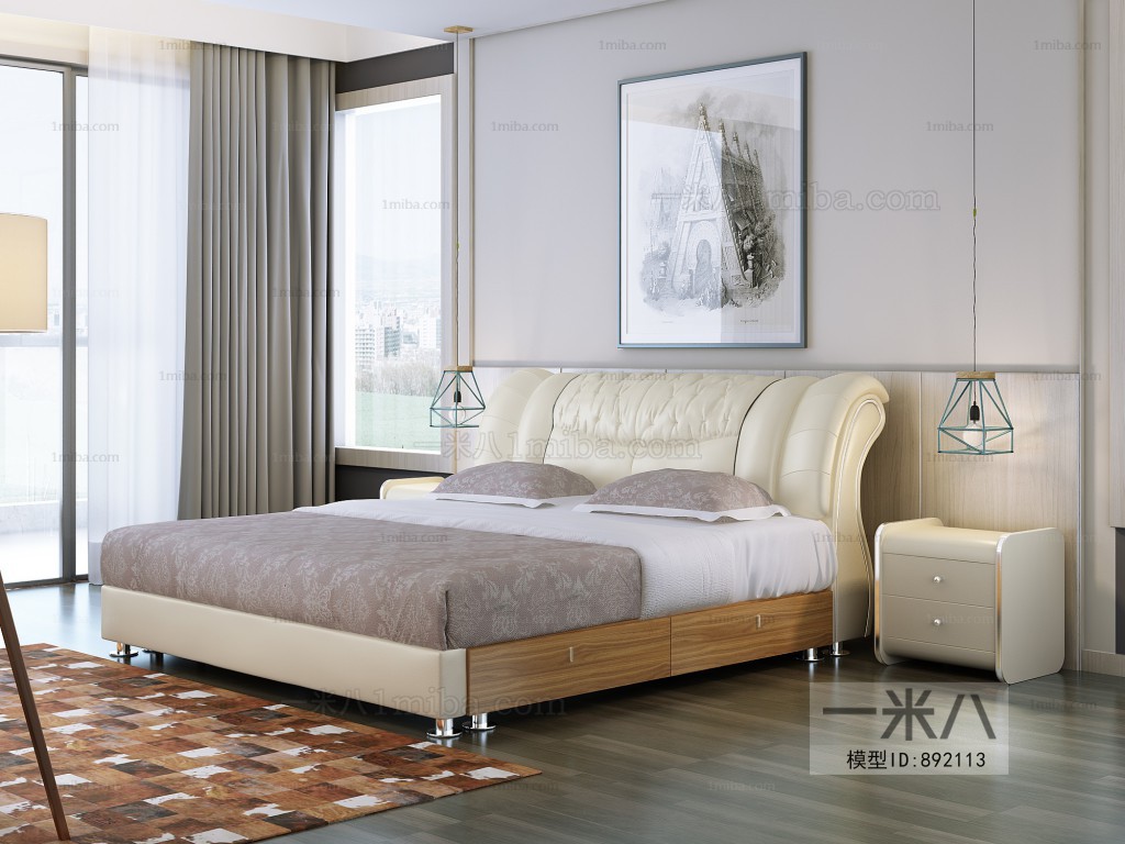 Modern Double Bed