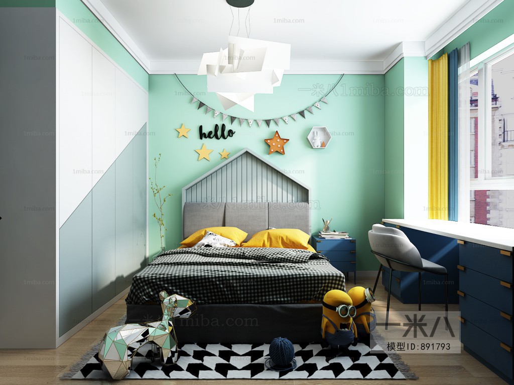 Nordic Style Children's Room