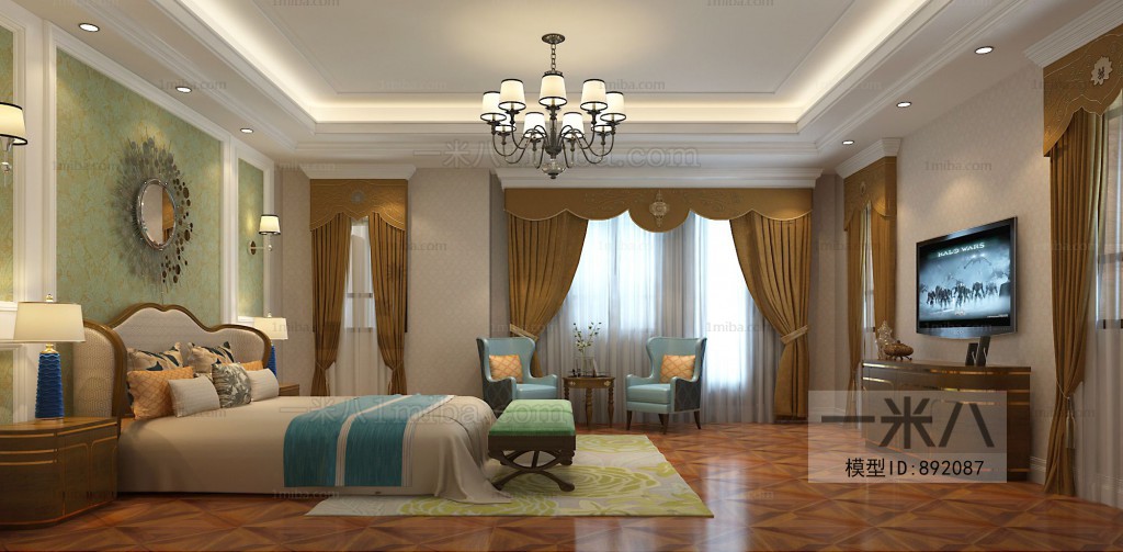 European Style Bedroom