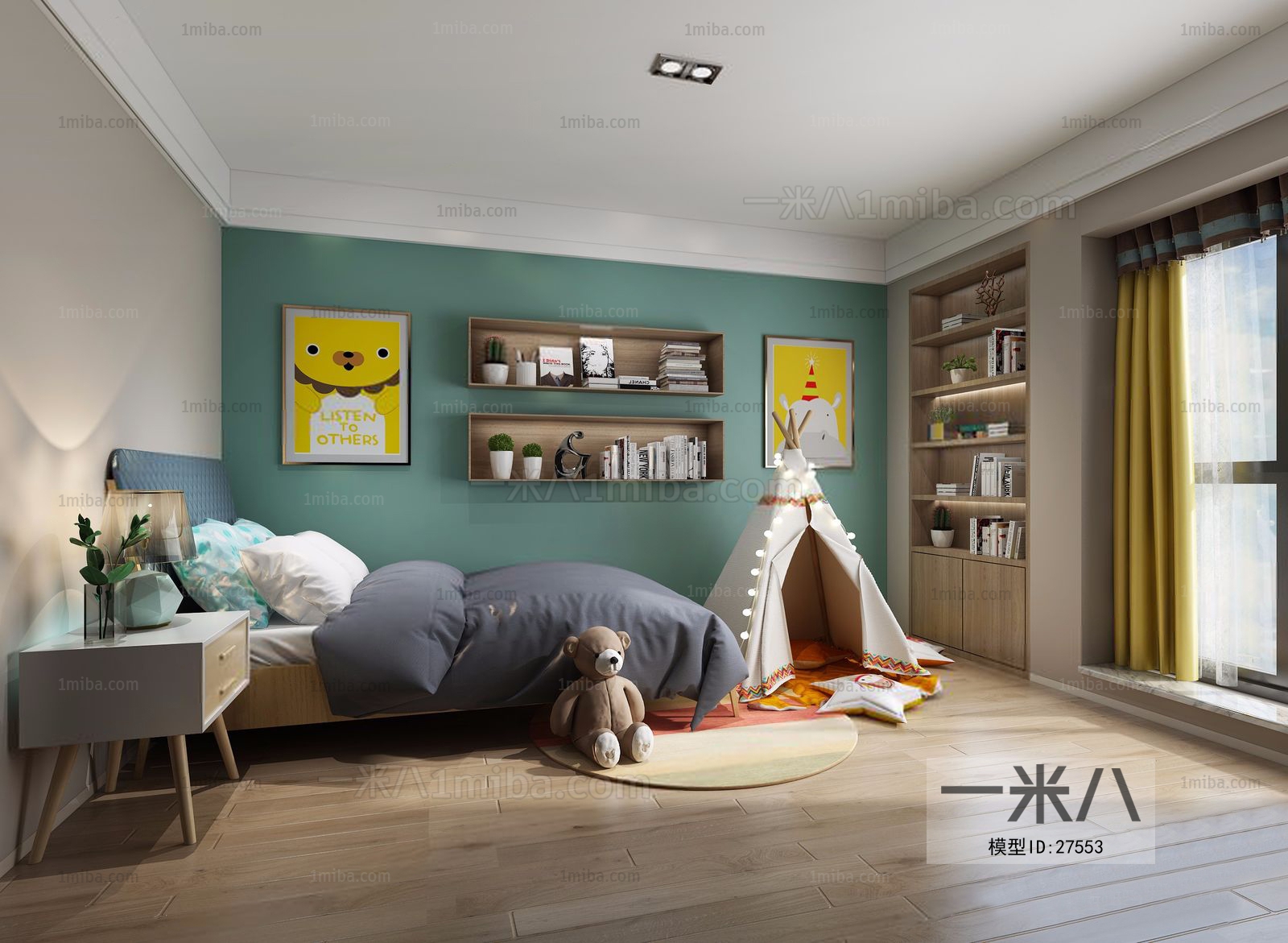 Nordic Style Children's Room