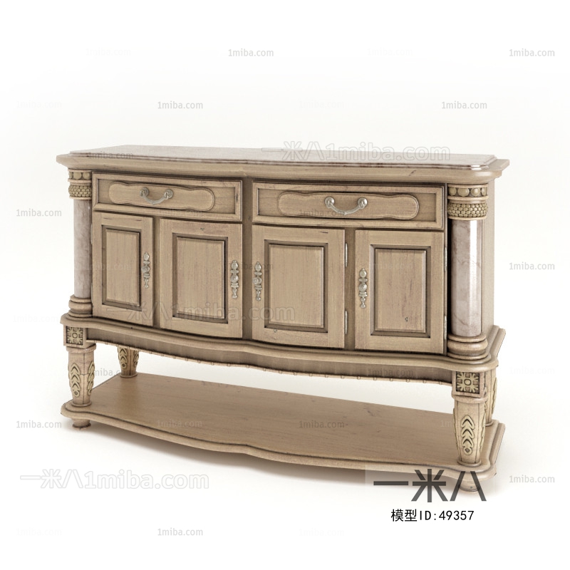 European Style Classical Style Side Cabinet/Entrance Cabinet