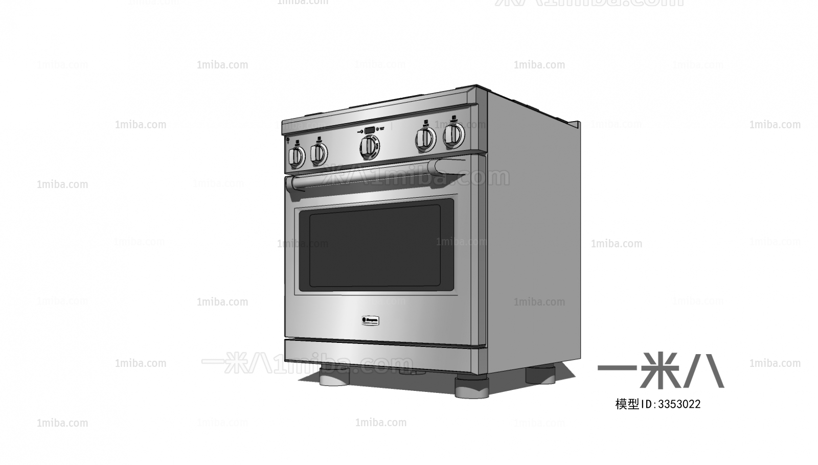 Modern Kitchen Appliance Sketchup Model Free Download Model ID   0ddcfb5bf04bdc9d7fd9e7789f189a57 