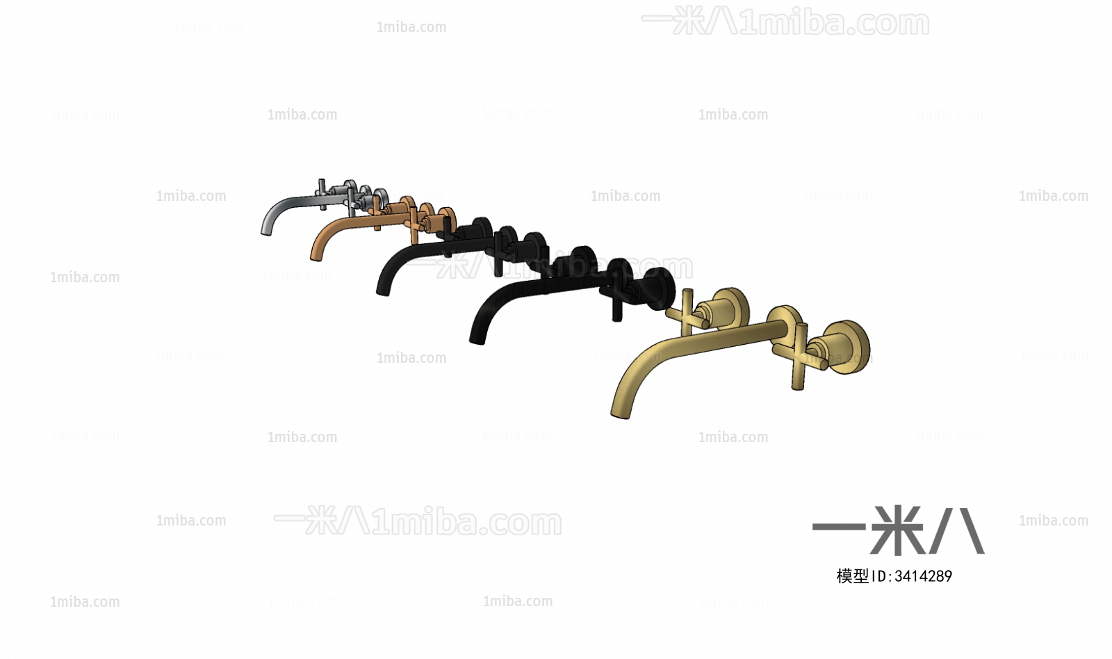 Modern Bathroom Hardware sketchup Model Free Download Model ID