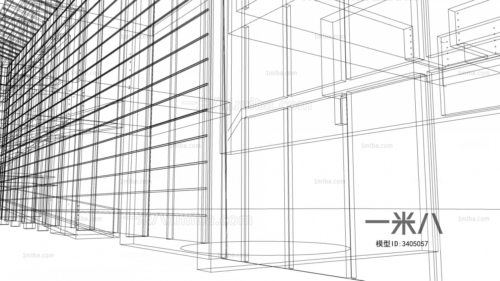 Modern Architectural Bird's-eye View Planning