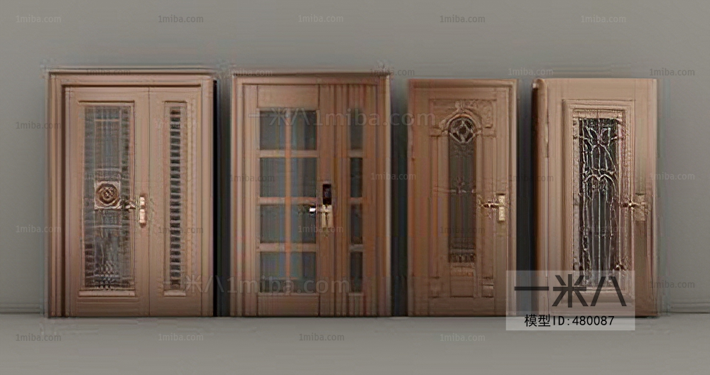  Solid Wood Door