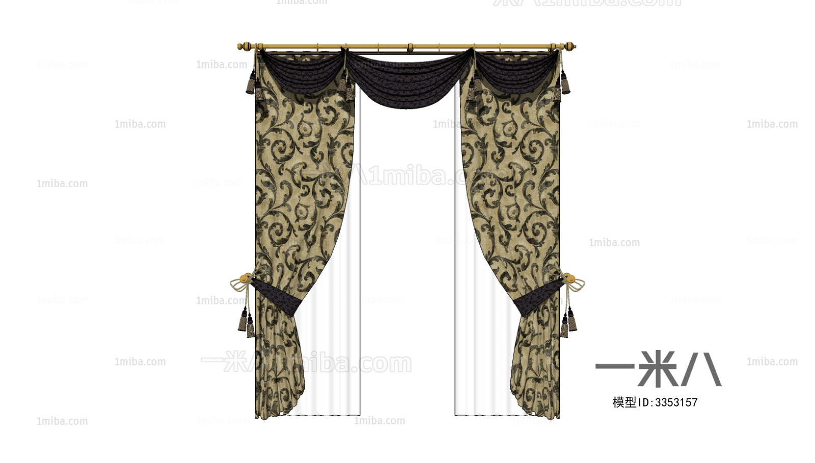 New Chinese Style The Curtain