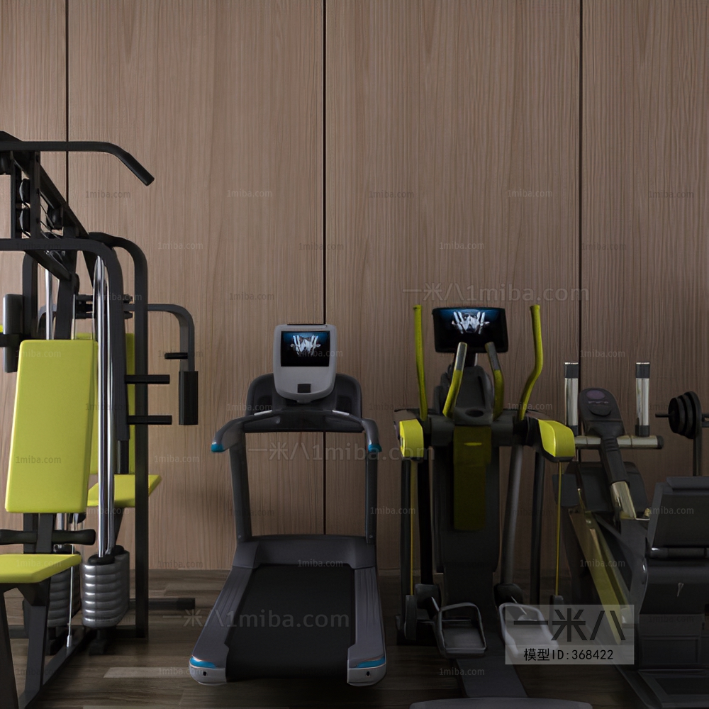 Modern Fitness Equipment