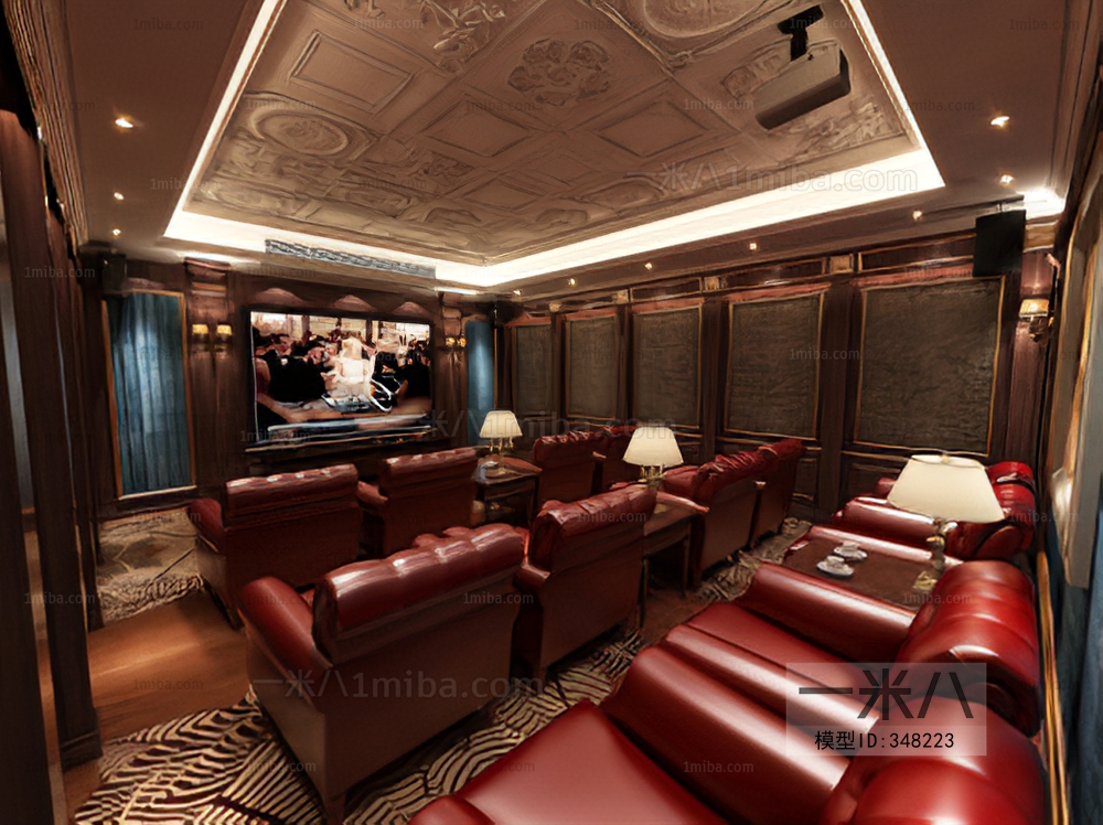 European Style Audiovisual Room