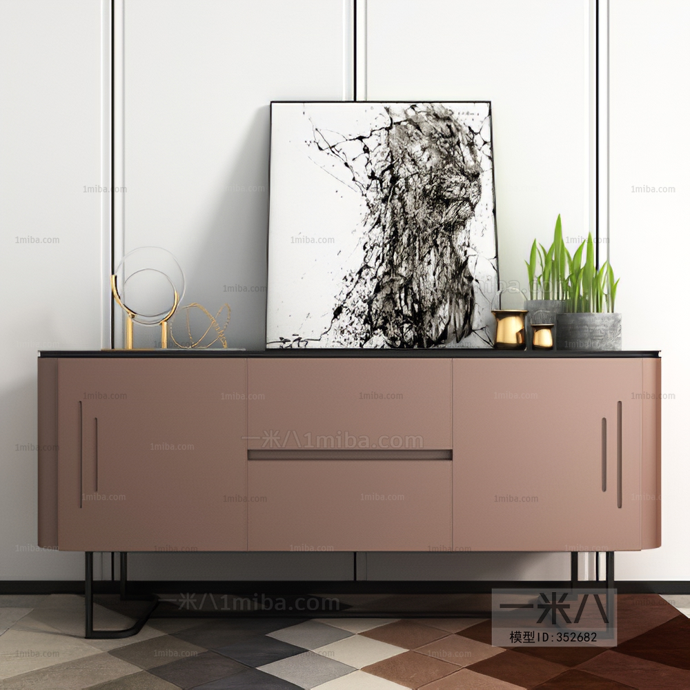 Modern Side Cabinet/Entrance Cabinet