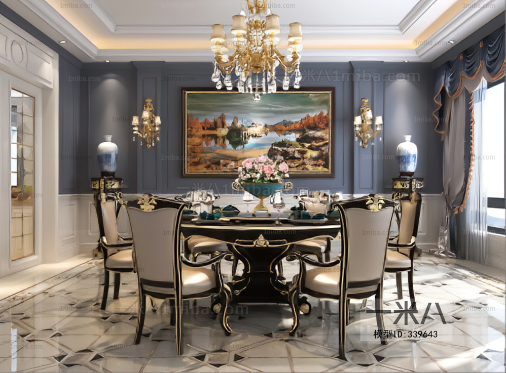 European Style Dining Room