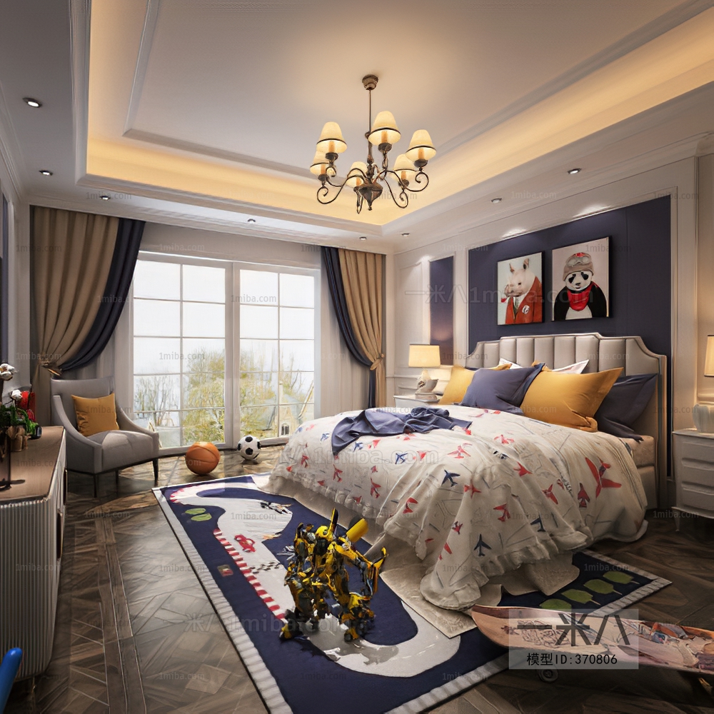 European Style Bedroom