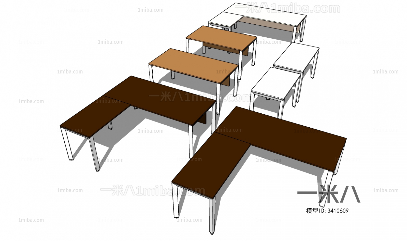 Modern Computer Desk And Chair