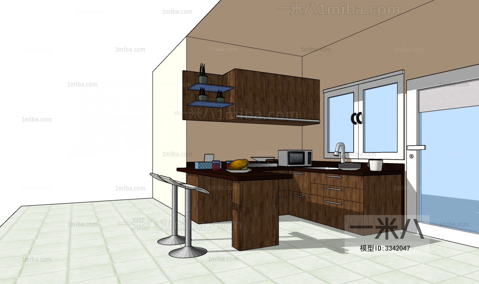 Modern Kitchen Cabinet