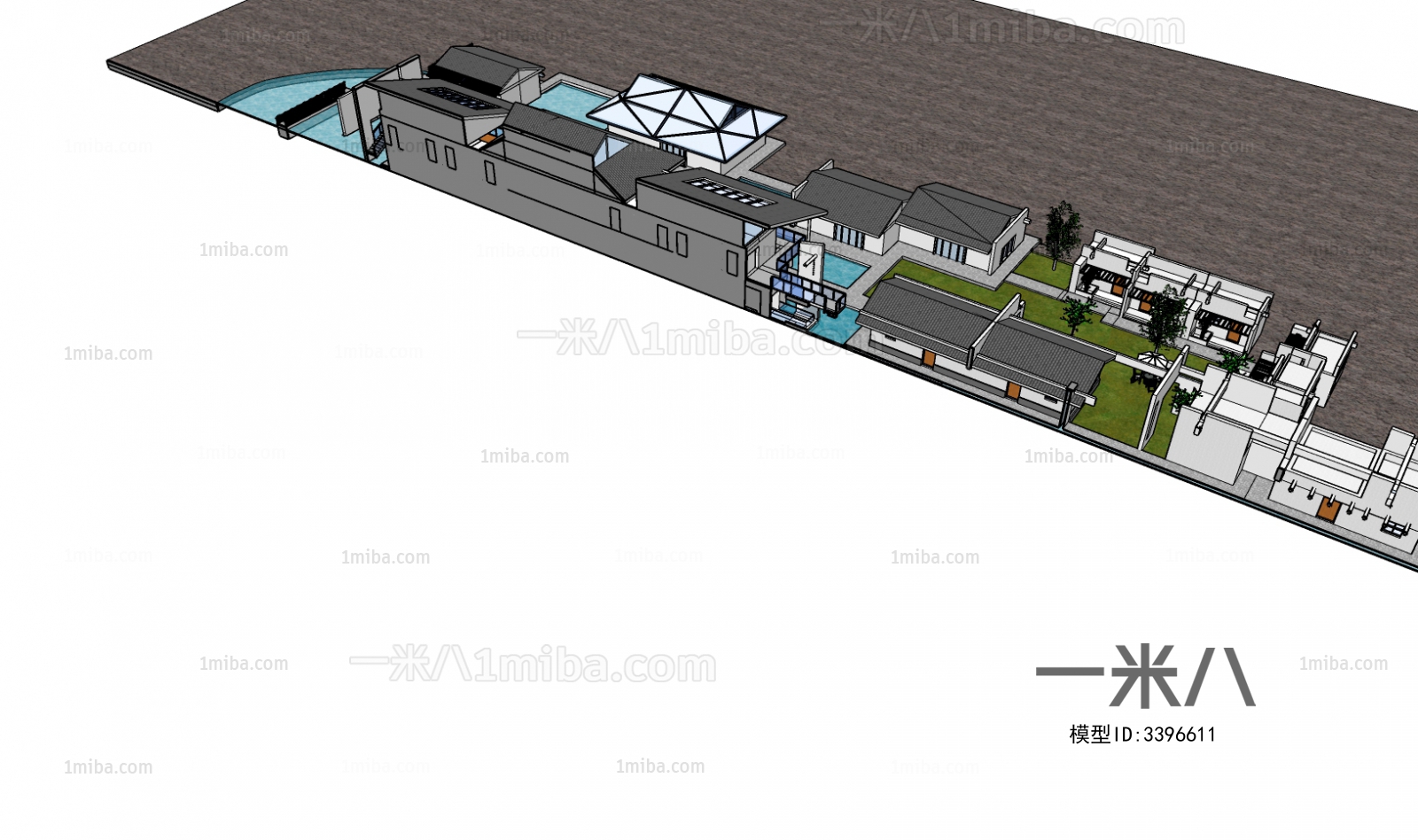 中式古建筑构件