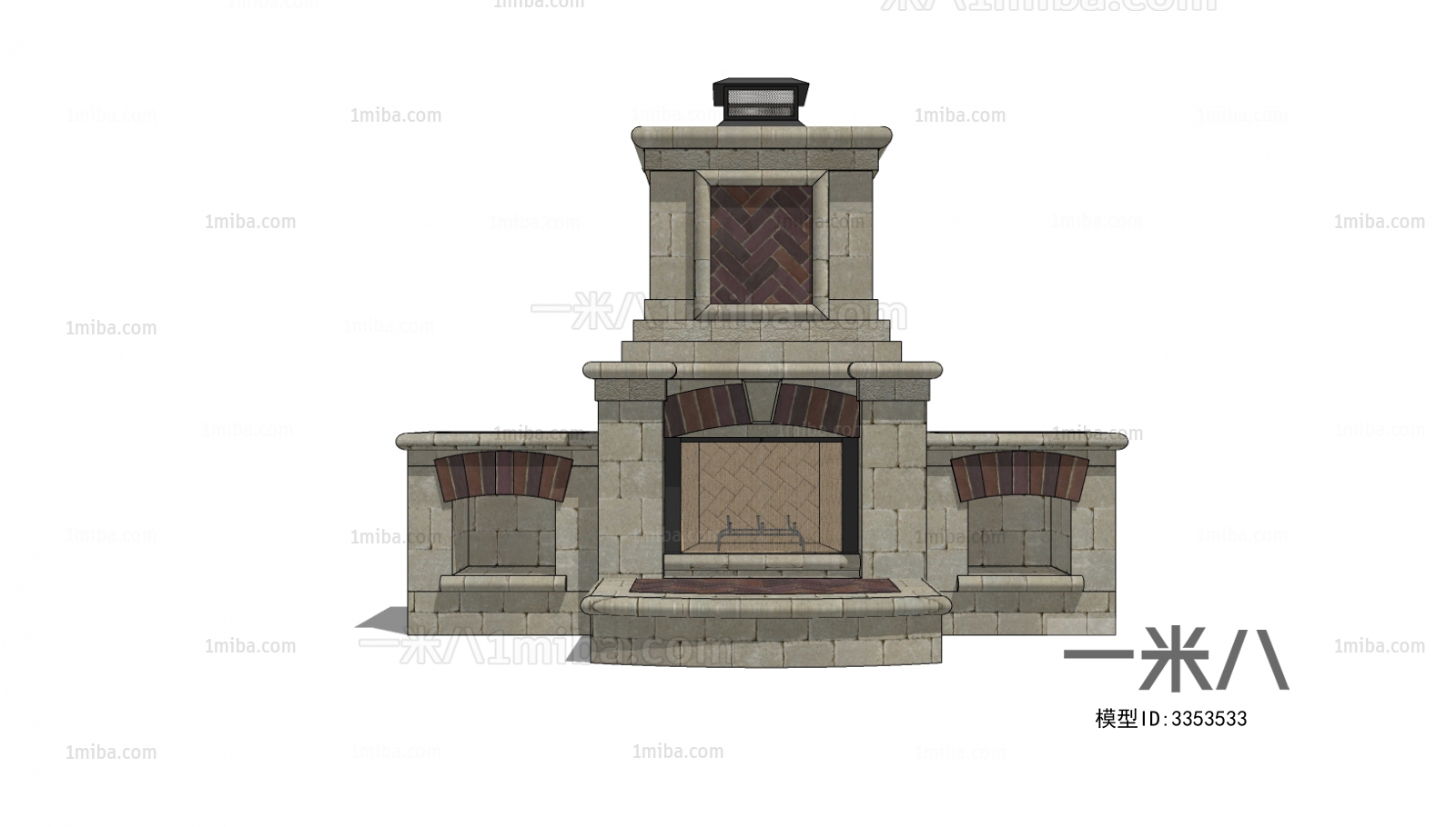 European Style Fireplace