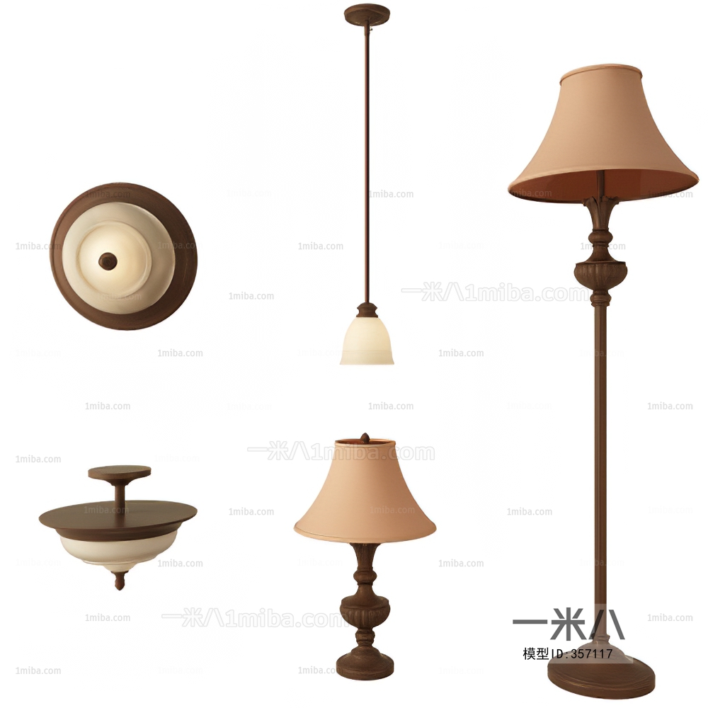 American Style Floor Lamp