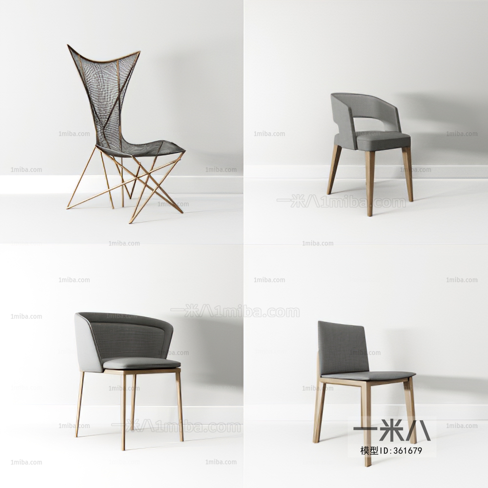 Nordic Style Single Chair