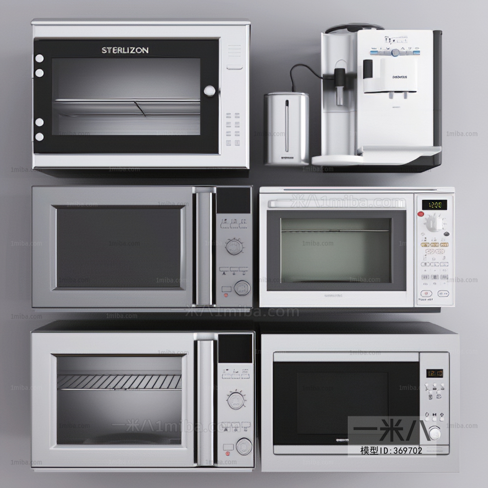 Modern Electric Kitchen Appliances