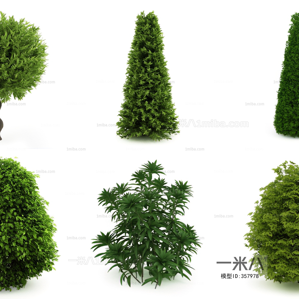 Modern Shrubbery