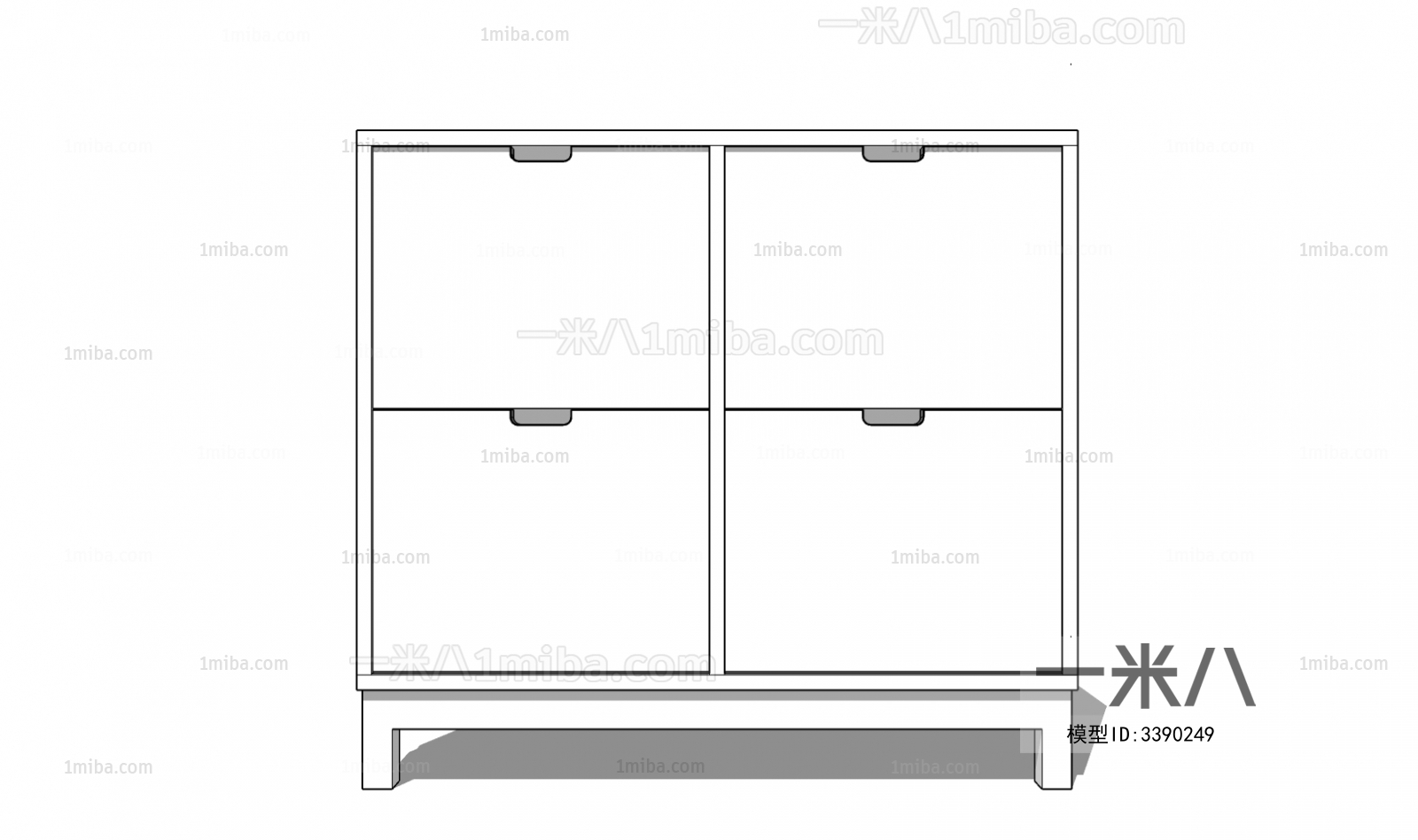 Modern Side Cabinet/Entrance Cabinet