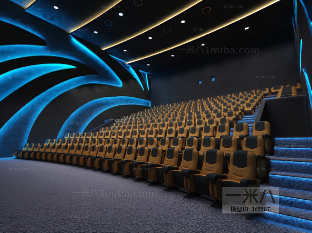 现代电影院IMAX放映厅
