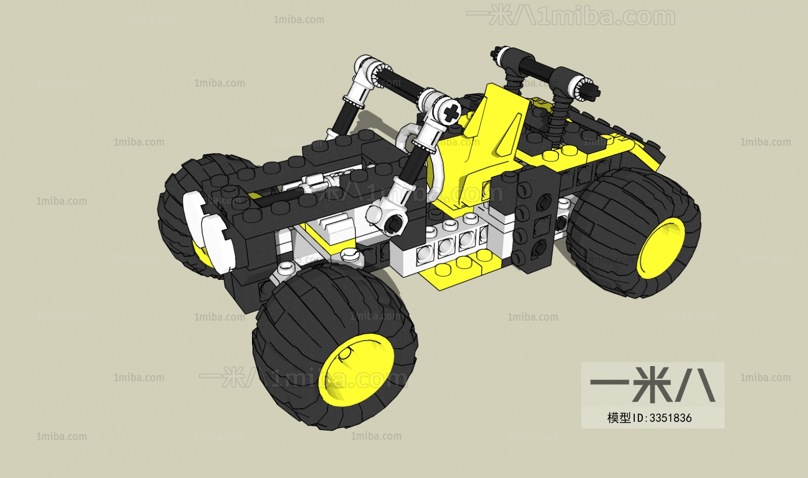 现代乐高玩具车