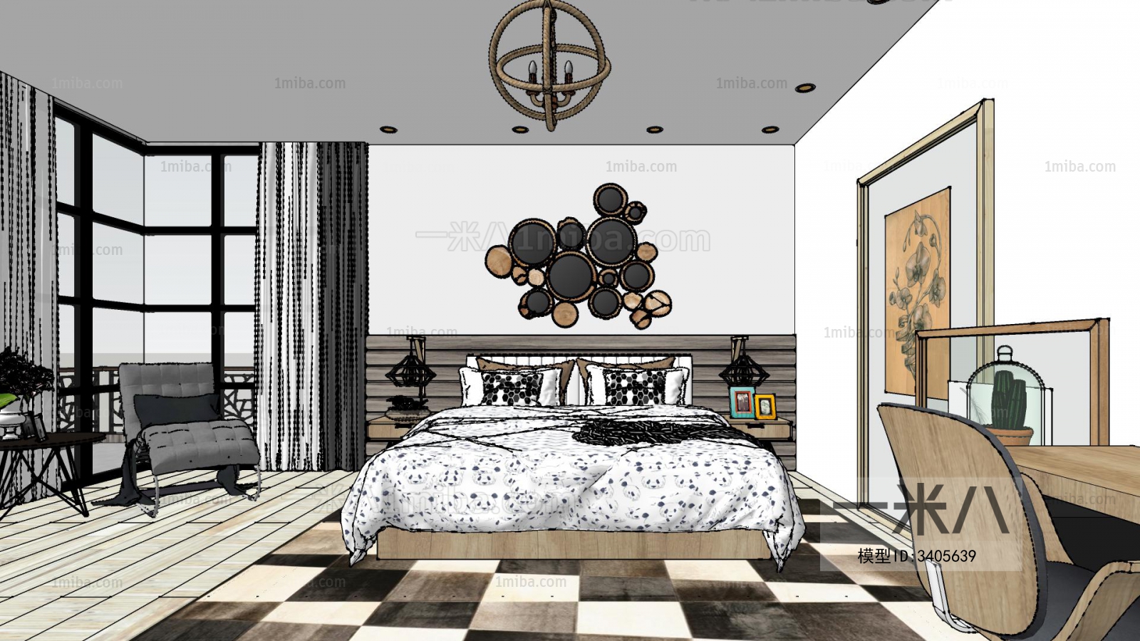 Nordic Style Bedroom