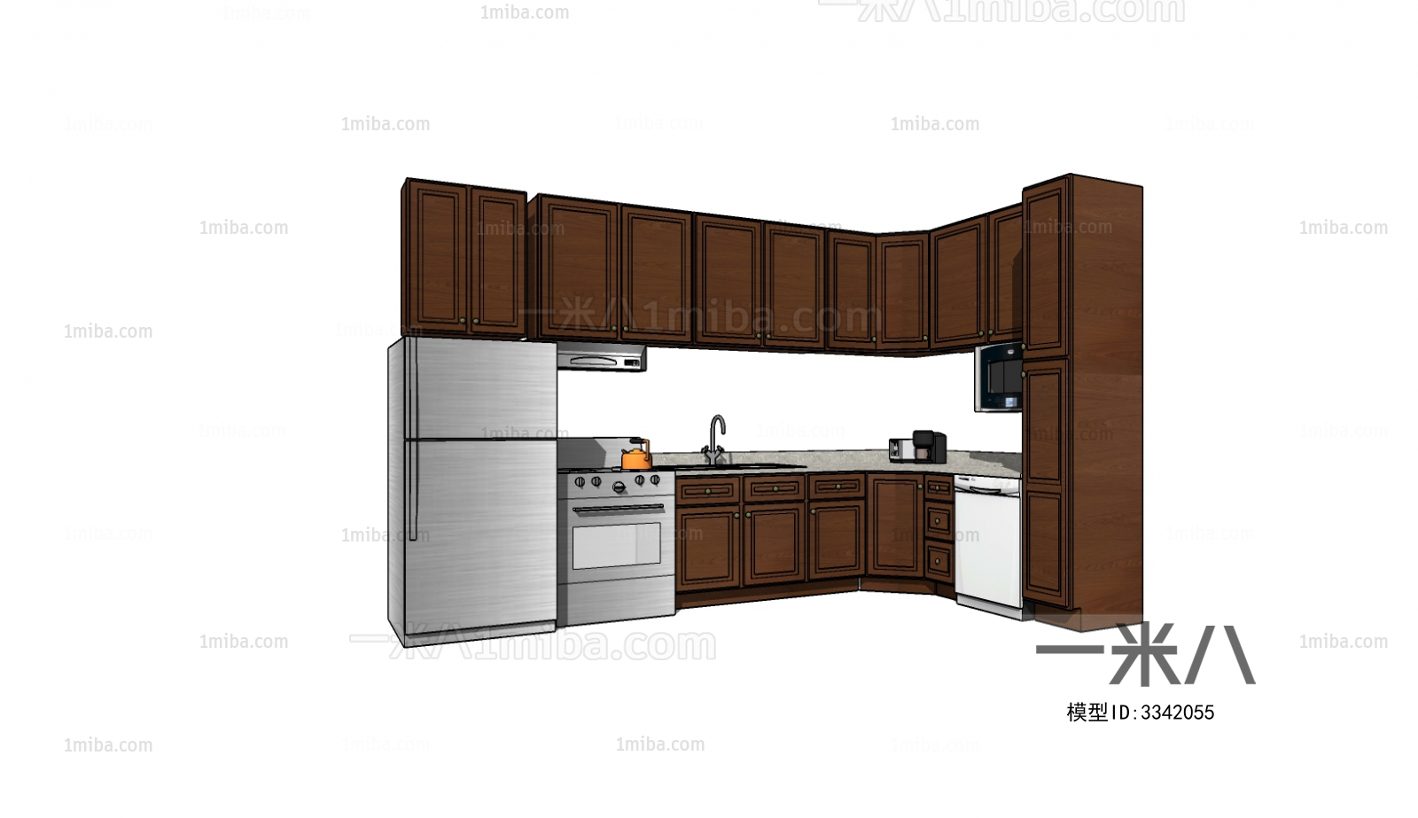 European Style Kitchen Cabinet