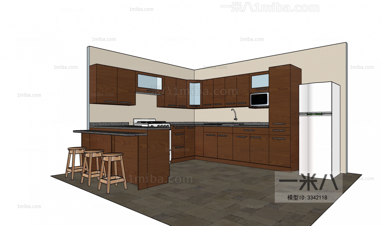 Modern Kitchen Cabinet