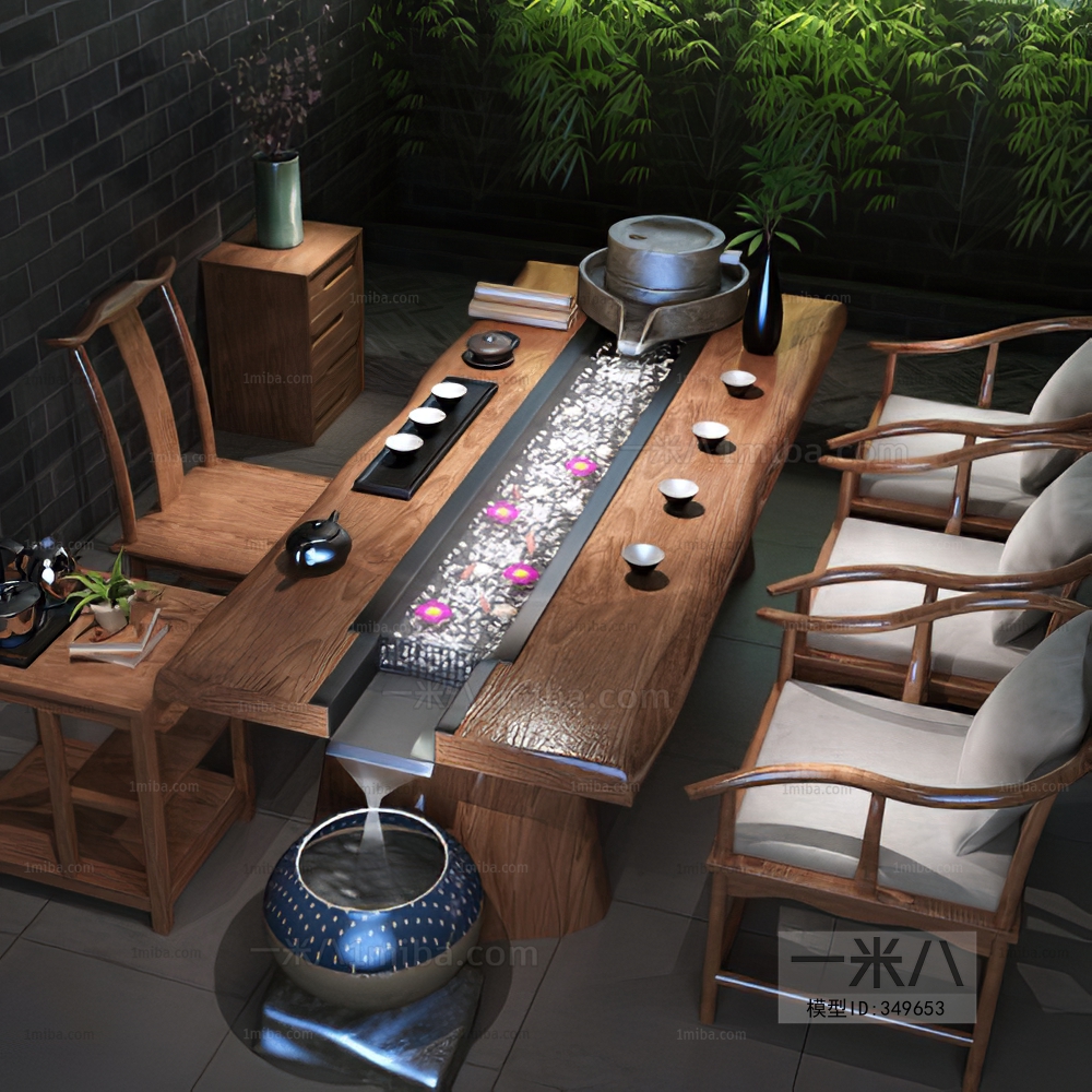 New Chinese Style Leisure Table And Chair