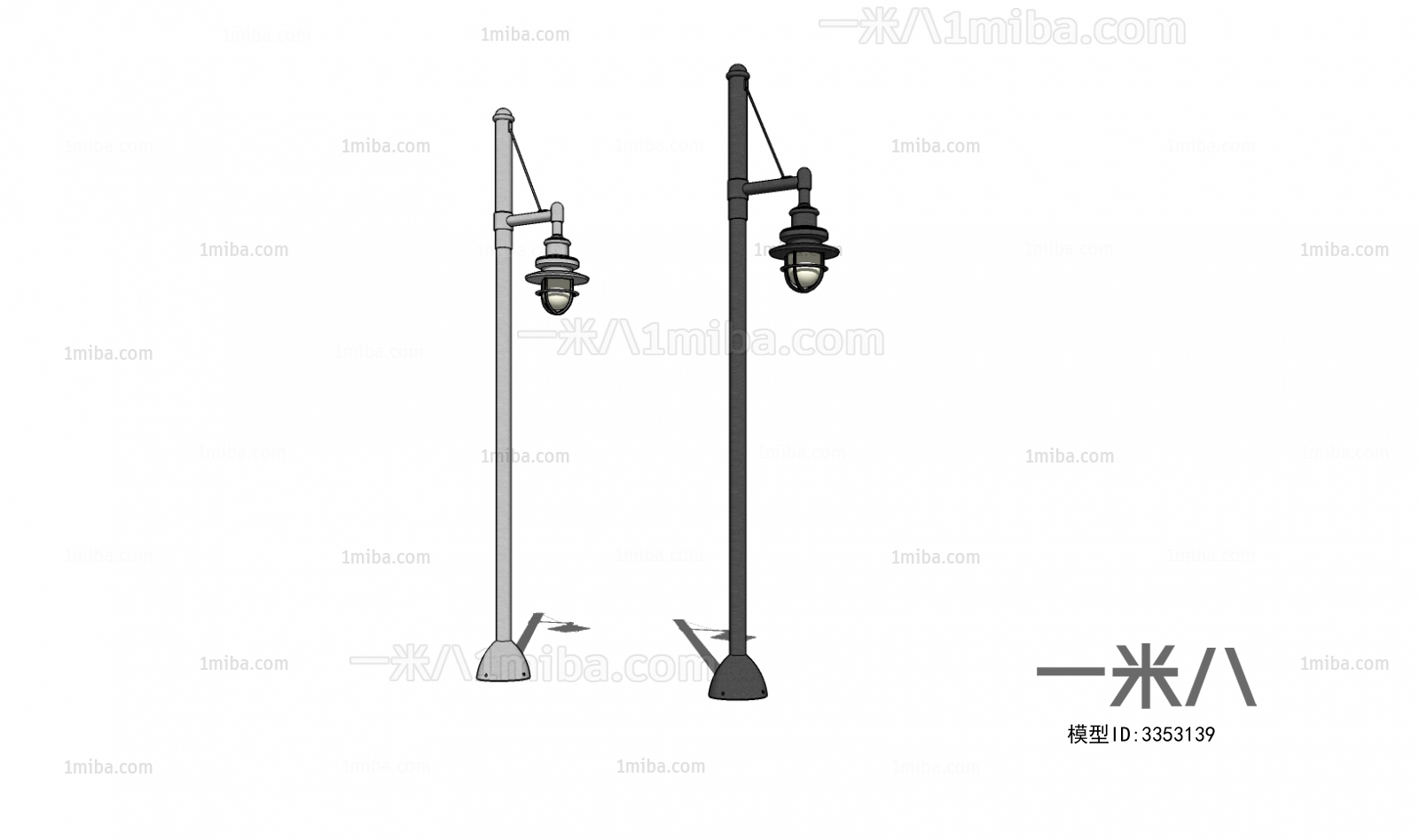 Industrial Style Outdoor Light