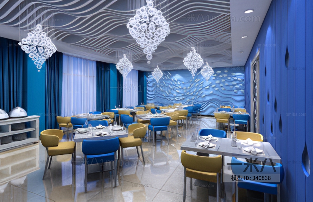 现代海洋主题餐厅