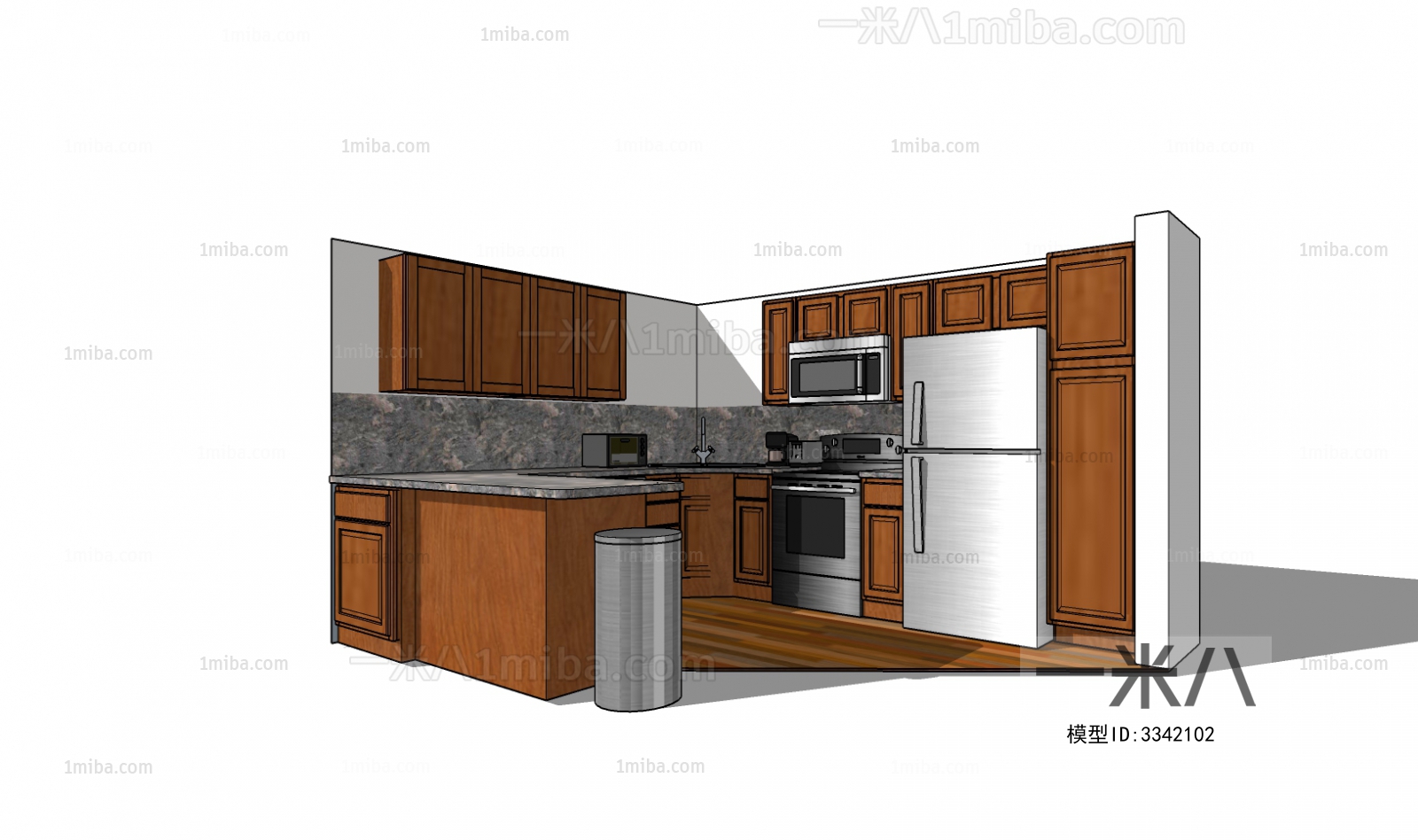 American Style Kitchen Cabinet