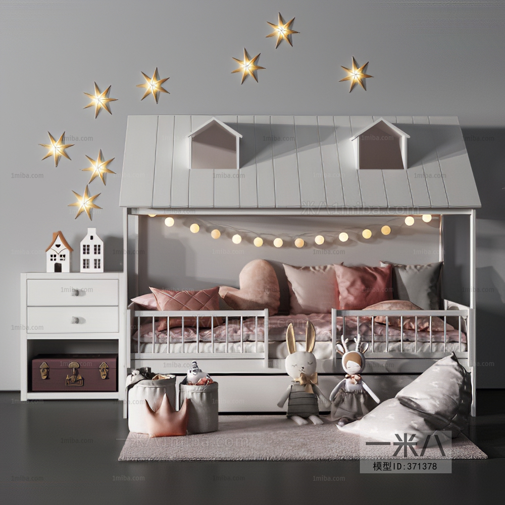 Nordic Style Child's Bed