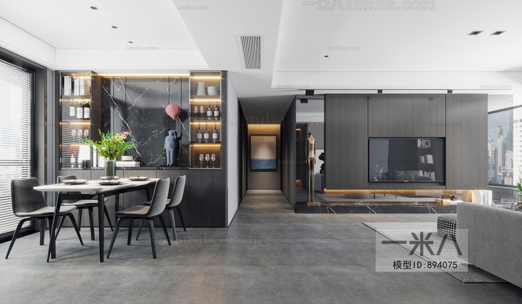 Modern A Living Room