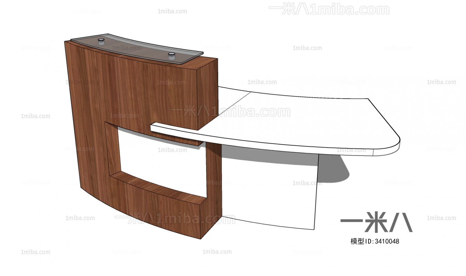 Modern The Reception Desk