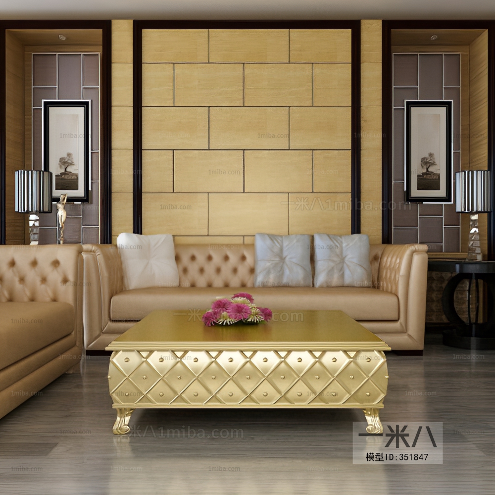 European Style Sofa Combination